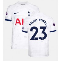 Camiseta Tottenham Hotspur Pedro Porro #23 Primera Equipación Replica 2023-24 mangas cortas